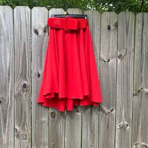 SHEIN Elegant Red Women's Skirt
